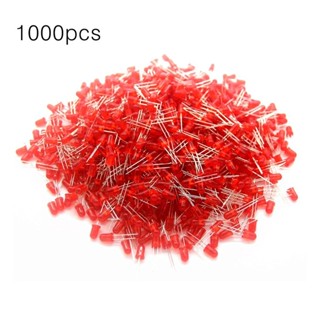 หลอด LED 5mm สีแดง Red LED 1000 ตัว