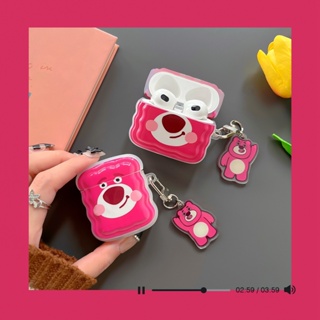 เคส ลายคลื่น แฟชั่น สําหรับ airpods pro 2 1 2 3 pro cute lotso bear case cover