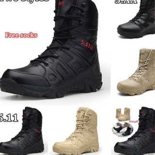 รองเท้ายุทธวิธีผู้ชายเดินป่ากลางแจ้งต่อสู้  Boots