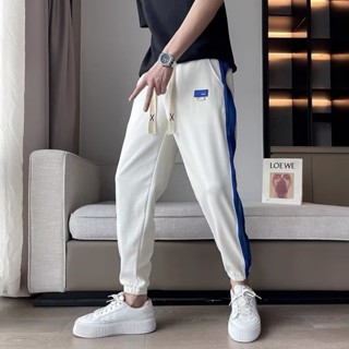 Men South Korea High Quality Street Hip Hop Casual Pants Elastic Waist Oversize Jogging Pants