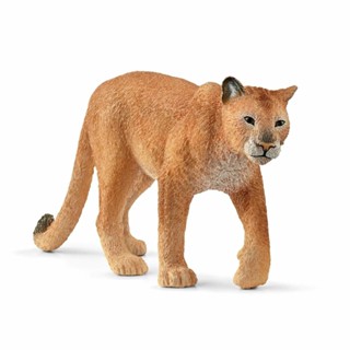 Schleich 14853 ฟิกเกอร์พลาสติก รูป Cougar Wild Life อายุ 3 ปีขึ้นไป