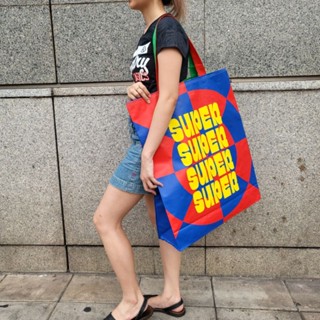 Gourmet market super tote bag ถุงช้อปปิ้ง ใหญ่สะใจ ถุงใส่ของ