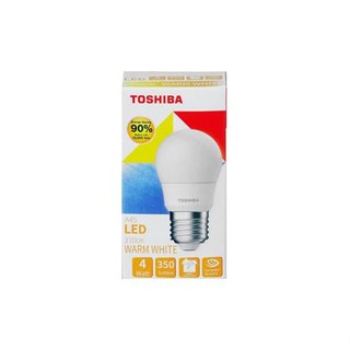 หลอดไฟ LED TOSHIBA A45 G7 4 วัตต์ WARM WHITE E27