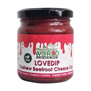 Natural Efe/ LOVEDIP - Cashew Beetroot Cheese Dip 185g