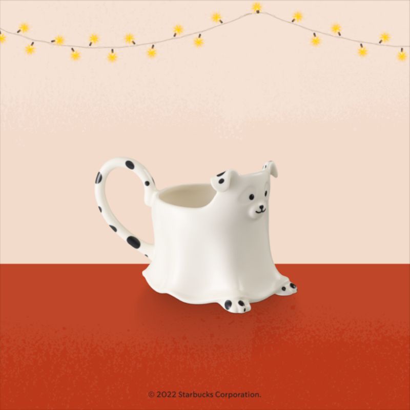 Starbucks Dalmatian Ghost Mug (12oz.)