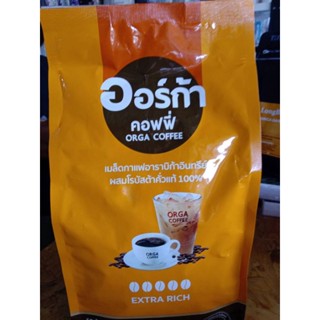 ออร์ก้า คอฟฟี่ เมล็ดกาแฟอาราบิก้าอินทรีย์ ผสมโรบัสต้าคั่วแท้ 100%  น้ำหนัก 500 กรัม