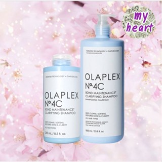 Olaplex No.4C 250/1000 ml ทำความสะอาดเส้นผมและหนังศีรษะได้อย่างล้ำลึกโดยไม่ทำลายเกล็ดผมหรือทำให้ผมแห้งกระด้าง