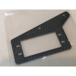 อะไหล่ Raptor 30/50 Rear Mount Servo Tray คาร์บอน