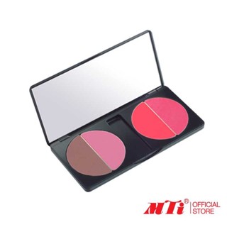 เอ็มทีไอ ซายน์ คอลเลคชั่น บลัชออนพาเลทท์ MTI Sign Collection Blush on Palette บลัชออนพาเลท 4 เฉดสี