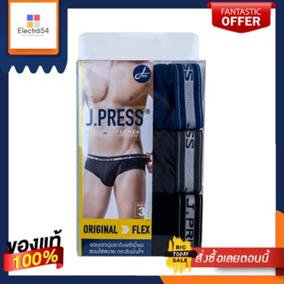 เจ.เพรส กางเกงชั้นในชาย แพ็ค 3 ตัว สีเข้ม XLJ.PRESS MEN UNDERWEAR PACK 3 DARK COLOR XL