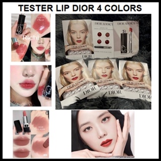 แท้ทั้งร้าน !! เทสเตอร์ลิปดิออร์พร้อมแปรงทาลิป DIOR ADDICT 4 สี