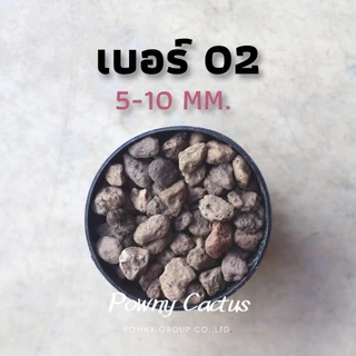 หินภูเขาไฟ ถุง 1 ลิตร เบอร์ 00 01 02 03 SSS หินรองก้อนกระถาง หินพัมมิส Pumice รองก้นกระถาง วัสดุปลูก