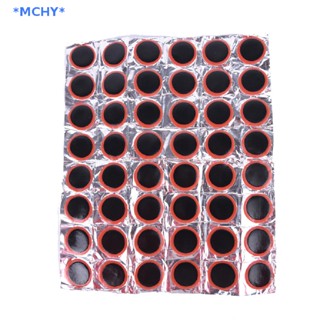 Mchy&gt; แผ่นปะยางในรถจักรยาน ทรงกลม ขนาด 30 มม. 48 ชิ้น