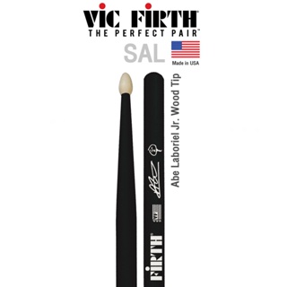 Vic Firth® SAL ไม้กลอง Abe Laboriel Jr. หัวไม้ ( Abe Laboriel Jr. Tear Drop Tip Drumsticks ) ** Made in USA **