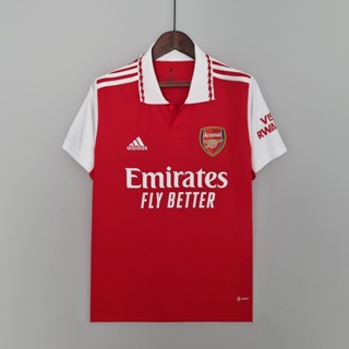 เสื้อฟุตบอล อาเซนอล เหย้า สีแดง home football jersey  2022-2023