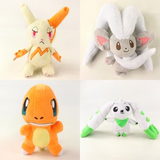 ตุ๊กตานุ่ม รูปการ์ตูนอนิเมะ Nintendo Pokemon Zangoose Cinccino Charmander Terriermon Kawaii ของขวัญวันเกิด สําหรับเด็ก 1 ชิ้น