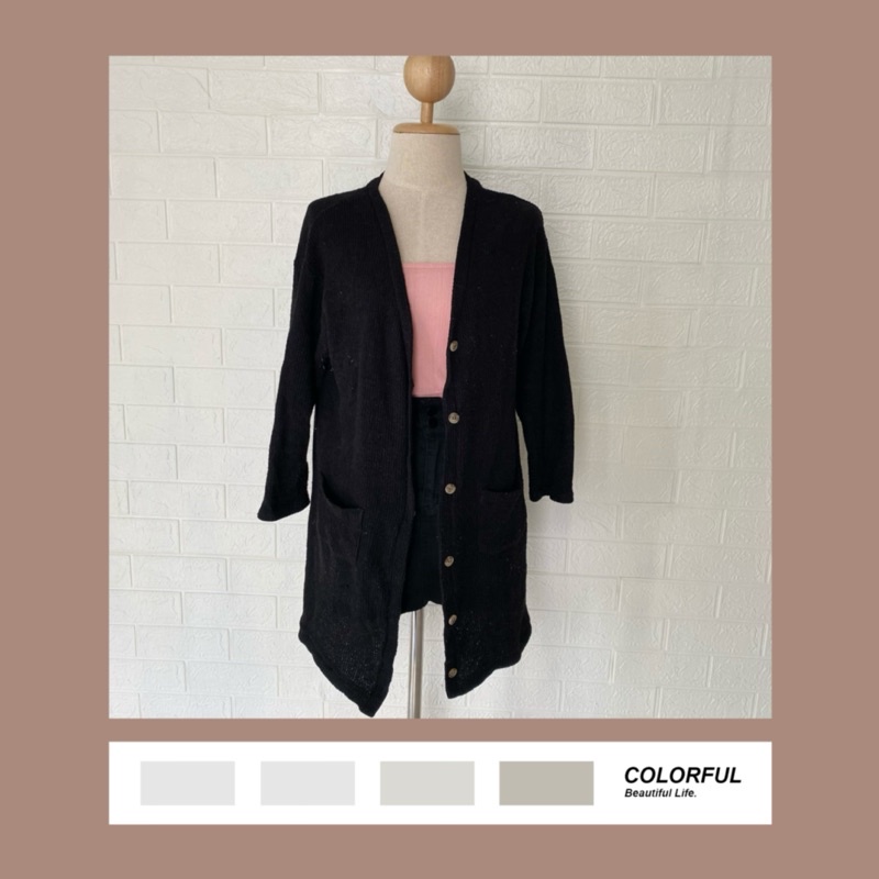 เสื้อไหมพรม คาร์ดิแกน เอิร์ธโทน เสื้อกันหนาว คาดิแกน แบรนด์แท้ มือสอง งานญี่ปุ่น เกาหลี usa พร้อมส่ง