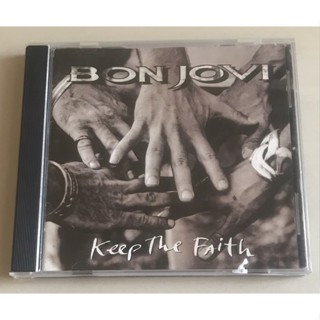 ซีดีเพลง ของแท้ ลิขสิทธิ์ มือ 2 สภาพดี...ราคา 299 บาท “Bon Jovi” อัลบั้ม "Keep the Faith" *Made In EU*