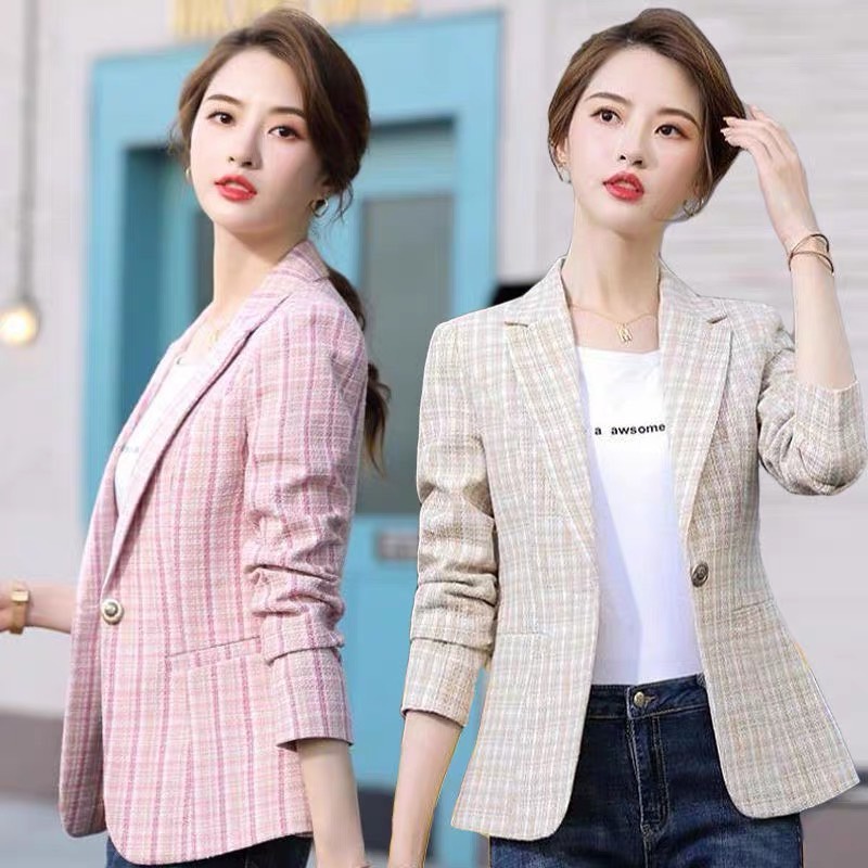 185# -เสื้อสูทผู้หญิง เเฟชั่นเเบบใหม่ สีสวย ผ้าดี ใส่สบาย