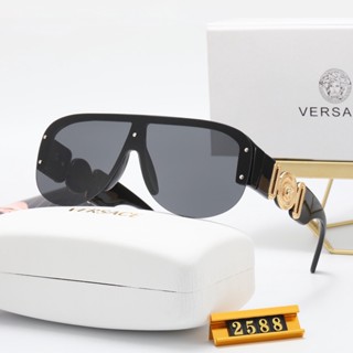 แว่นตากันแดด Versace เลนส์โพลาไรซ์ ป้องกันรังสียูวี 400 ขนาดเล็ก หรูหรา แบบเรียบง่าย สไตล์เรโทร แฟชั่นสําหรับผู้ชาย และผู้หญิง 2022