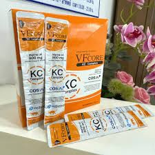 VFcore KC : Kidney care KC สีส้ม ประกอบการรักษาโรคไตสุนัขและแมว 1 กล่อง 30 ซอง