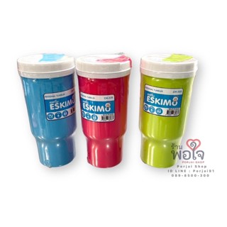 แก้วน้ำเอสกิโมฝาหมุน 32 oz ESKIMO #CM-32B เก็บความเย็นนาน 6 ชั่วโมง แก้ว MUG ESKIMO CM-32B มีมือจับ