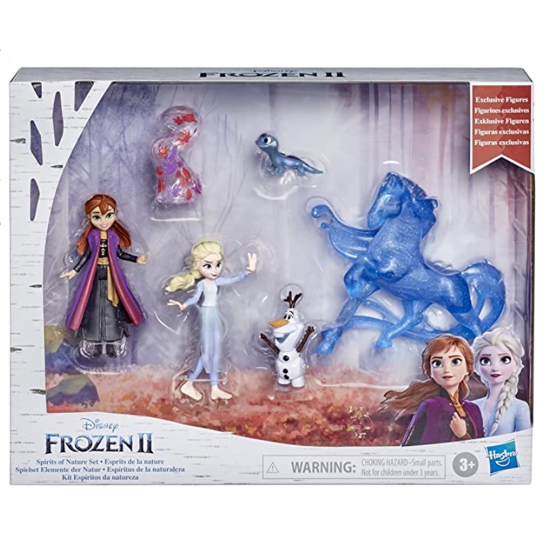 Hasbro - Disney Frozen 2 Spirits Of Nature Set  ตุ๊กตาเจ้าหญิง อันนา เอลซ่า บรูนี และโอลาฟ์ ของแท้10