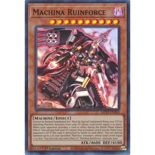 การ์ด Yugioh - TCG (UK) - Machina Ruinforce / MP22-EN203