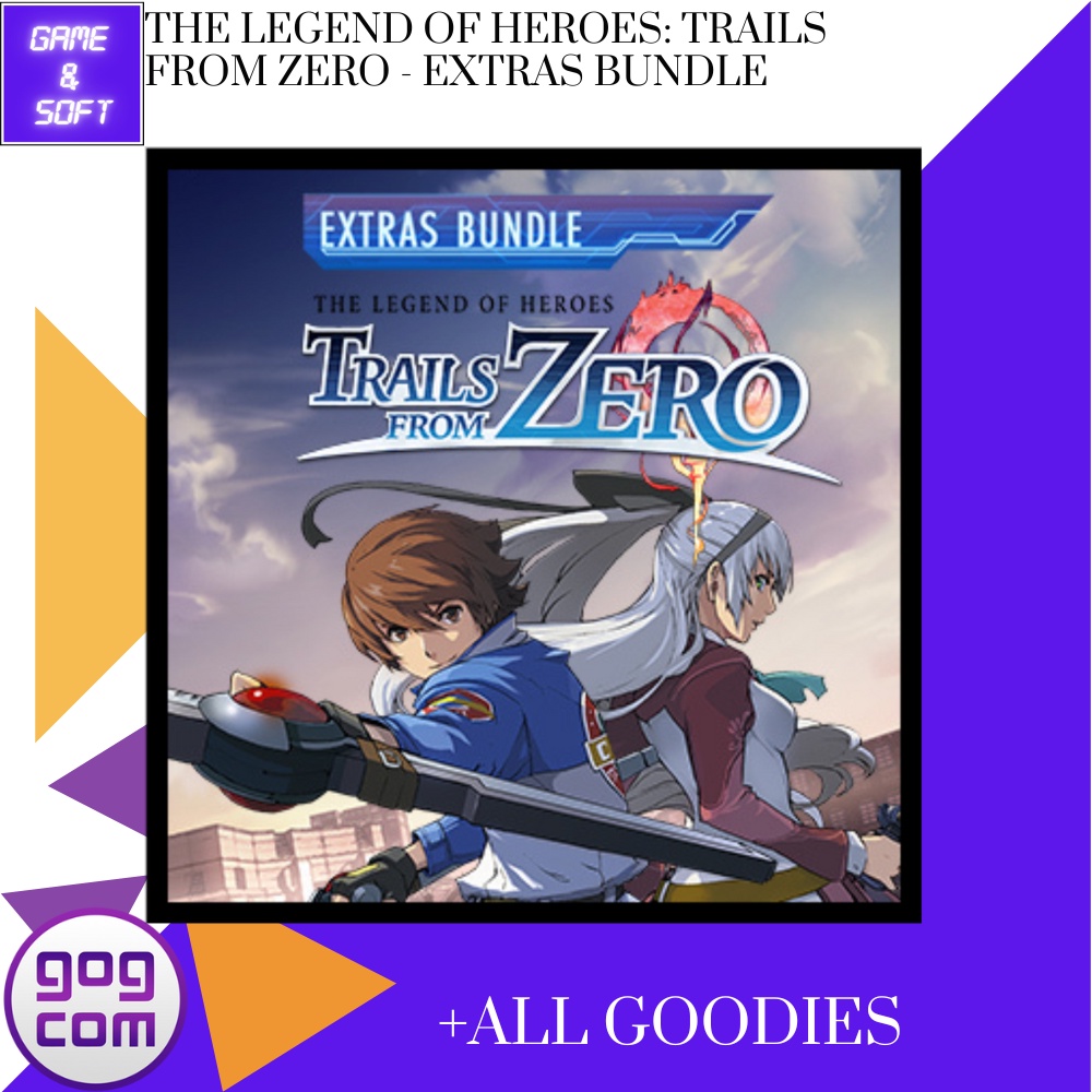🎮PC Game🎮 เกมส์คอม The Legend of Heroes: Trails from Zero - Extras Bundle Ver.GOG DRM-FREE (เกมแท้) Flashdrive🕹