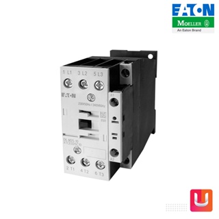 EATON DILM25-10(230V50HZ, 240V60HZ) แมกเนติกคอนแทคเตอร์ 11 kw/15Hp, AC-3, 380V w/Aux.1NO สั่งซื้อที่ร้าน Uelectric