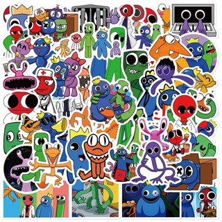 100Pcs/Set ❉ RAINBOW FRIENDS《ROBLOX》 Series B Stickers ❉ DIY Fashion Waterproof Doodle Decals Stickers