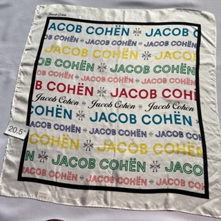 Jacob Cohen ผ้าเช็ดหน้า โพกผมได้