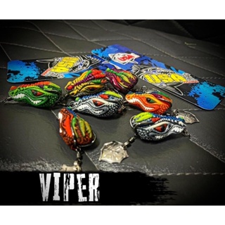 viper ไวเปอร์ ใบพัดท้าย 3.8เซน 9.5กรัม ตาเบ็ด1/0 ตัวละ125บาท โอ๊ตUSA