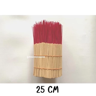 ธูปไหว้พระ ธูปเปลือย 10 Kg. 32 cm, 28cm, 25cm, 20cm (1ถุง)