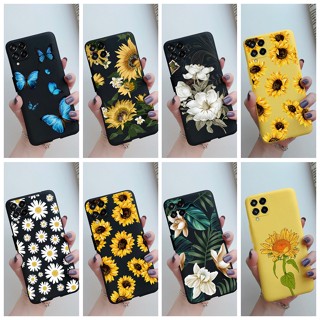 เคสโทรศัพท์มือถือแบบนิ่ม ลายดอกไม้สวยงาม สําหรับ Samsung Galaxy M33 5G SM-M336B M53 M33 A23 5G