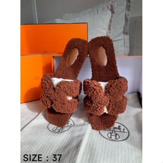 hermes teddy sandals 37