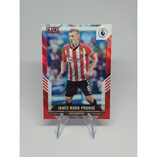 การ์ดบอล Premier League 2021-22 Score Soccer Cards Red Lava/Red Laser