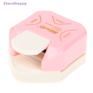 Standhappy ใหม่ เครื่องตัดมุม 3 ทาง ทรงกลม ขนาดเล็ก DIY