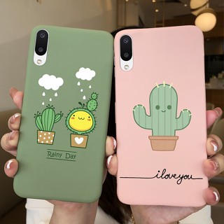 เคสโทรศัพท์มือถือแบบนิ่ม TPU ลายนักบินอวกาศ กระบองเพชรน่ารัก แฟชั่น สําหรับ Samsung Galaxy A02 M02 A02 A 02 A022F 2021