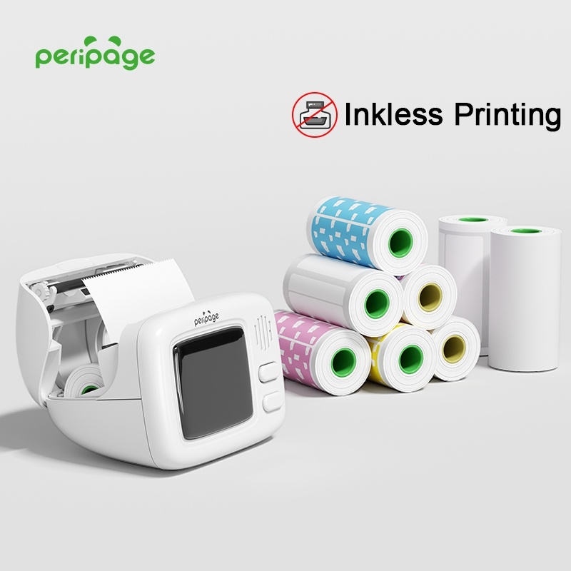 Peripage + Paperang เครื่องปริ้นพกพา เครื่องปริ้นไร้หมึก Peripage A6 Peripage A2