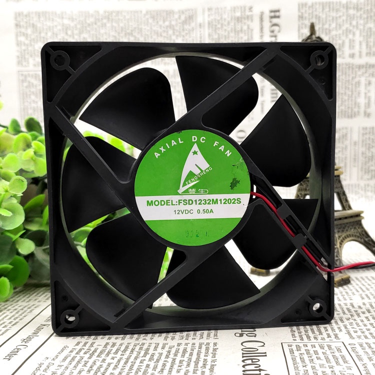SZ FSD1232M1202S DC12V 0.50A 12032 12CM พัดลมระบายความร้อน 12012032มม.