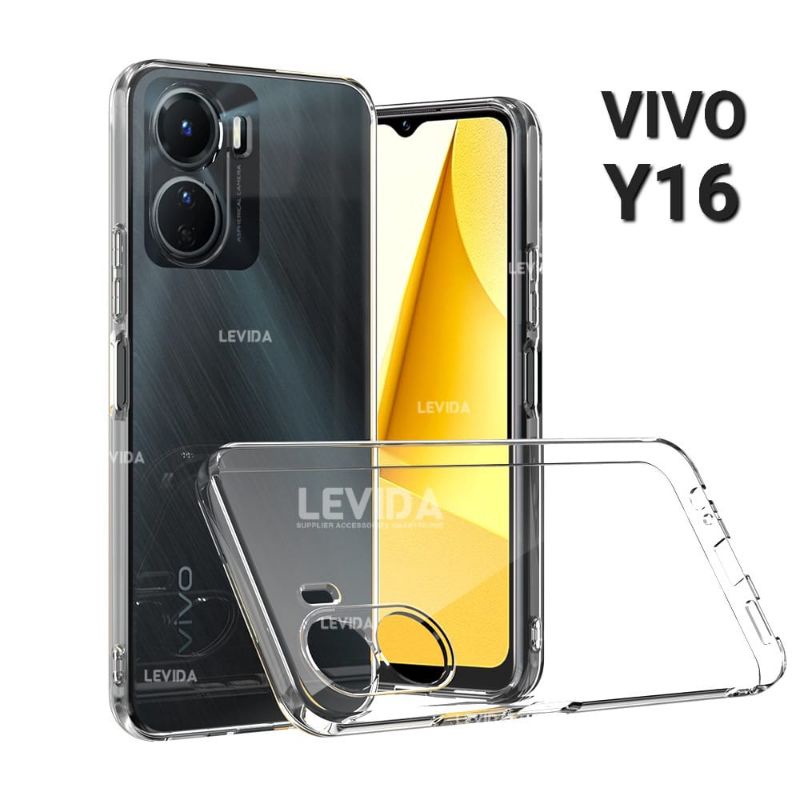 Vivo Y16 Vivo T1 Pro 5G Softcase Clear 2.0mm Case Bening Vivo Y16 Vivo T1 Pro 5G