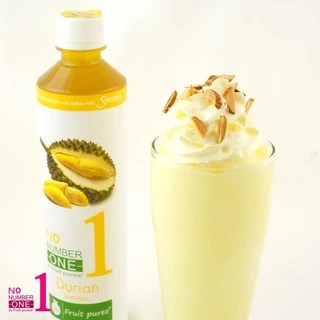 เชฟไอซ์ รุ่น พลัส นัมเบอร์วัน (ฟรุ๊ตเบส) รส ทุเรียน 500 มล. | น้ำเชื่อมผสมเนื้อผลไม้ สำหรับขนม เบเกอรี่ และสมูทตี้