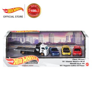 Hot Wheels Premium Collector - ฮอตวีล รถในกล่องสะสมเซต 4 คัน (GMH39(M)