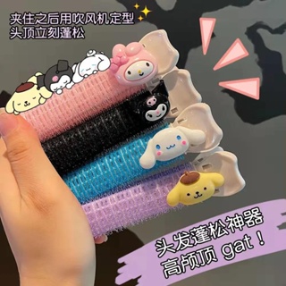 SANRIO ปิ่นปักผม เหล็กดัดผม ไร้รอยต่อ ลาย Kuromi Bangs