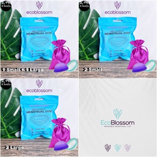 [EcoBlossom] Reusable Menstrual Disc 2 Count ถ้วยอนามัย ถ้วยรองรับประจำเดือน