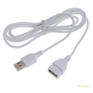 Treeling สายเคเบิลต่อขยาย USB ตัวผู้ เป็นตัวเมีย 5 ฟุต (1.5 เมตร)