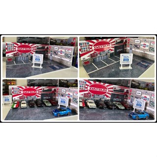 ฉากสำหรับโมเดลรถ 1/64 : DATSUN SHOP