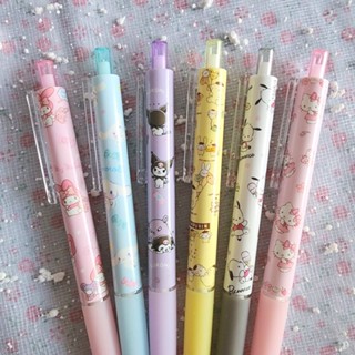 ปากกาเจลหมึกดำ ลายการ์ตูนซาริโอ้ (Sanrio gel pen)