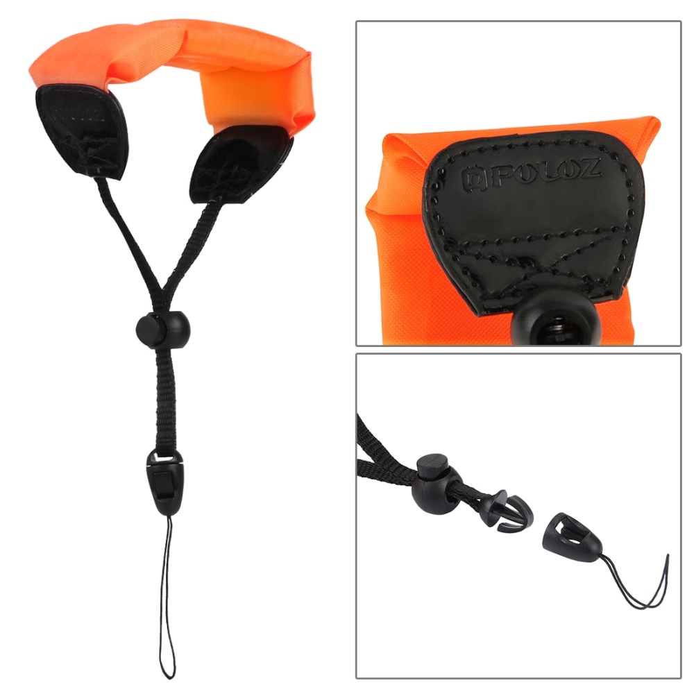Puluz อุปกรณ์เสริมดําน้ํา สําหรับ GoPro Insta360 ONE R DJI Osmo Action Sport Cameres Floaty Sphonge Case Floty Bobber Hand Grip